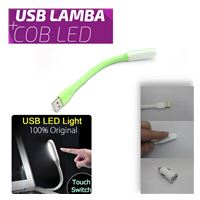 Harita Lamba Usb Ledli Dokunmatik Yeşil